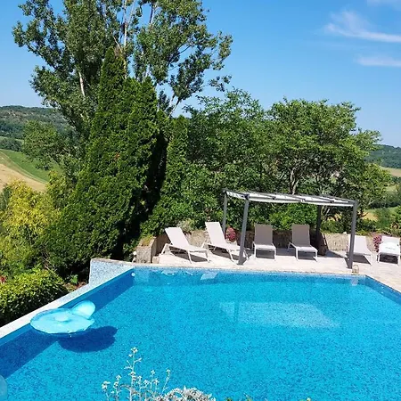 Pensionat Manoir Le Moulinal47 - Vue Panoramique Courbiac