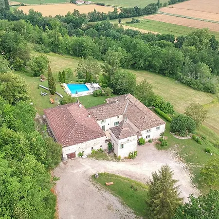 Manoir Le Moulinal47 - Vue Panoramique 招待所 4*